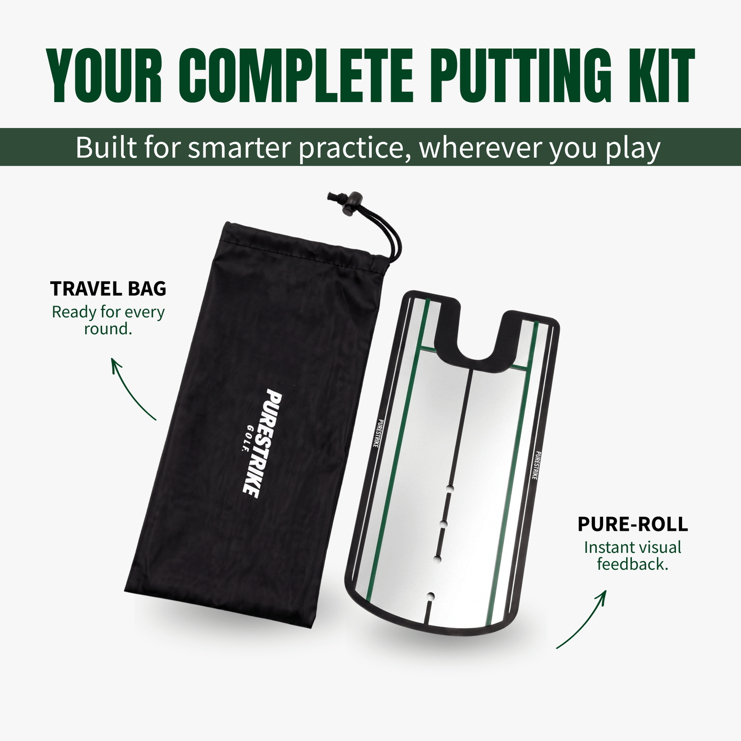 Aura Pure-Roll™ Putting Mirror