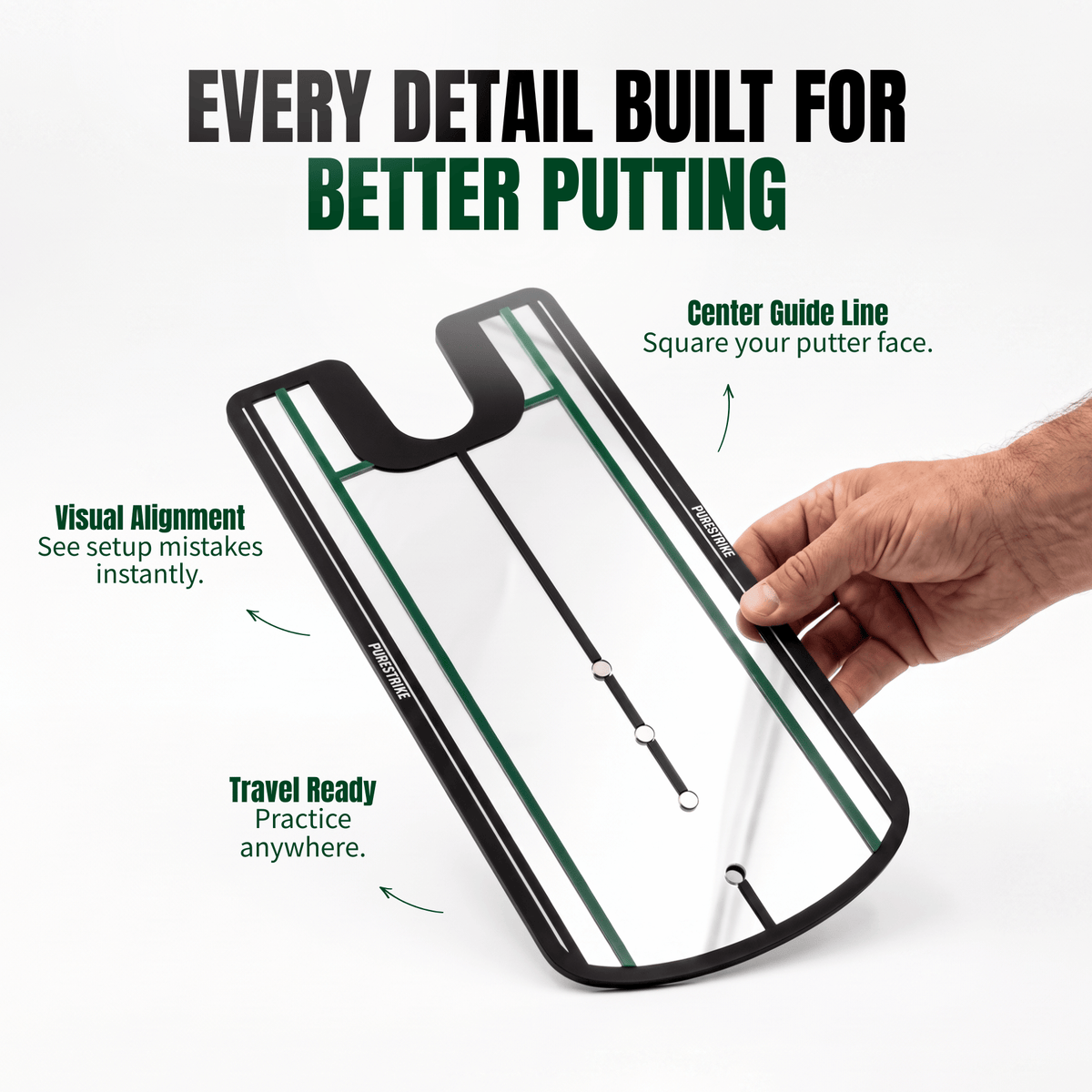 Aura Pure-Roll™ Putting Mirror